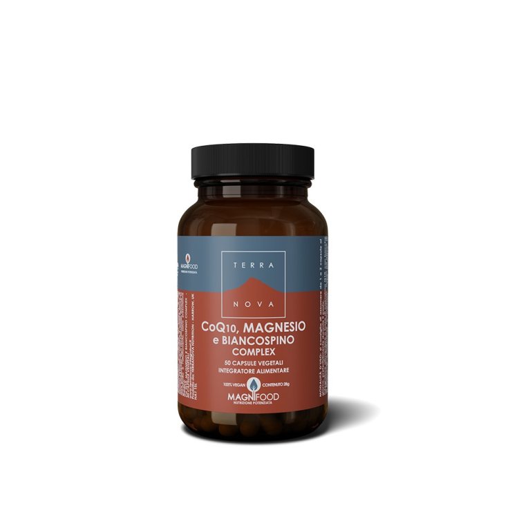 CoQ10 Magnesio e Biancospino Complex Terranova 50 Capsule