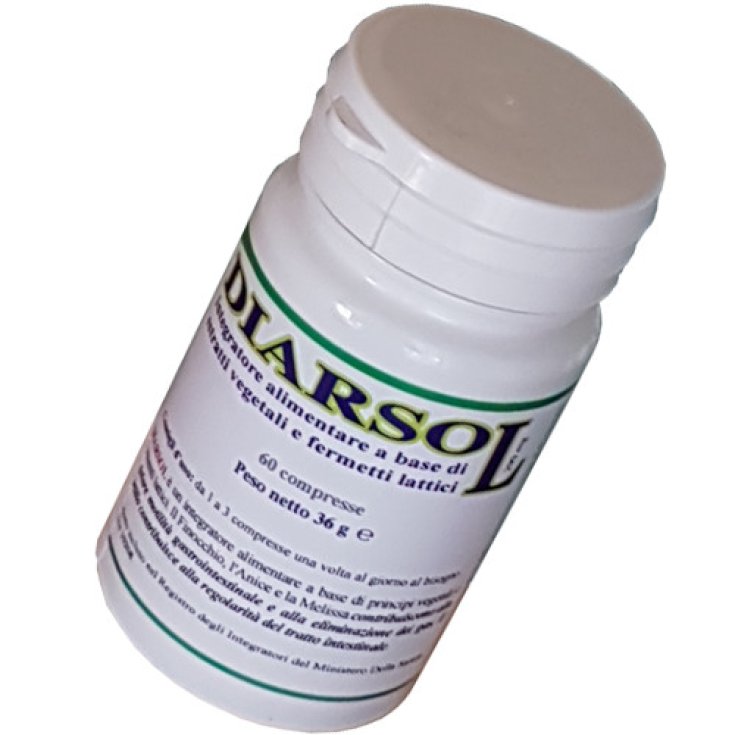 Diarsol Herboplanet - 60 Compresse per Motilità Gastrointestinale