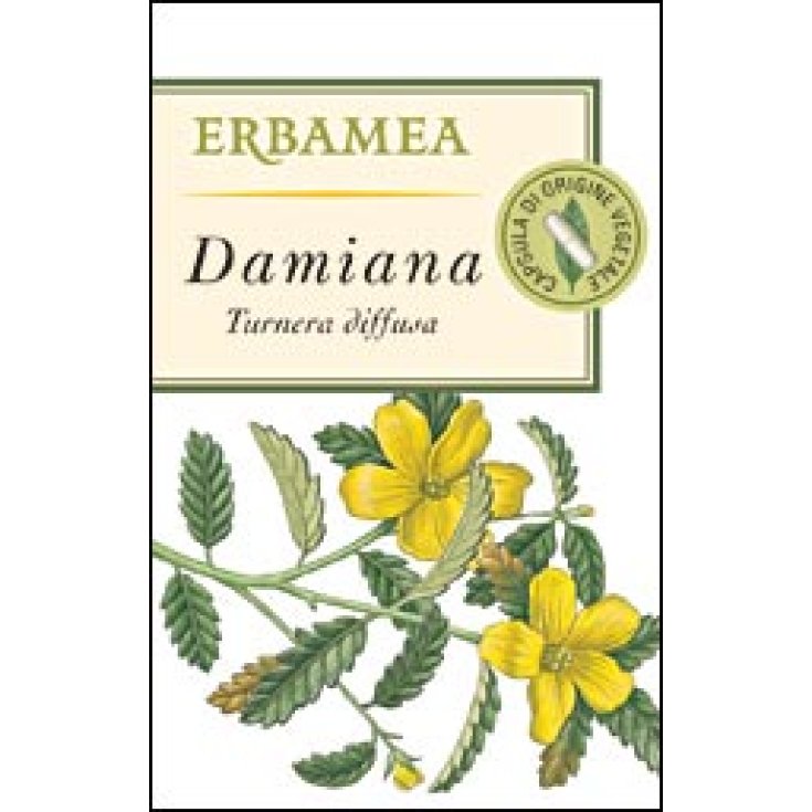 Damiana Erbamea 50 Capsule - Tonico Ricostituente Naturale
