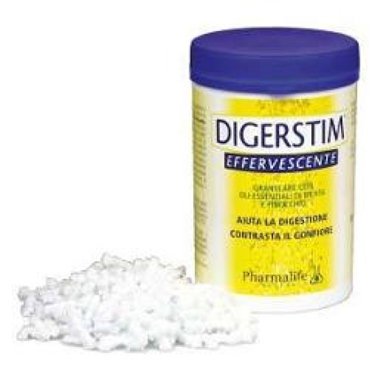Digerstim Effervescente 100 Grammi - Integratore per Gonfiore Gastrico