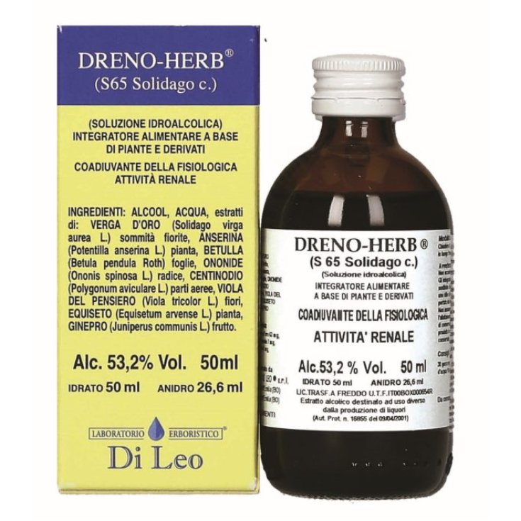 Dreno-Herb S65 Solidago - Gocce per Reni 50 ml