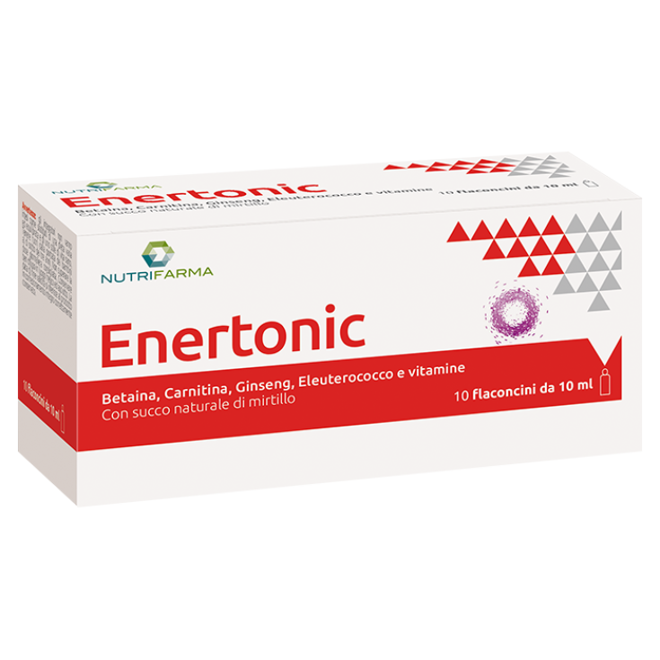 Enertonic Nutrifarma By Aqua Viva 10 Flaconcini - Integratore per Energia