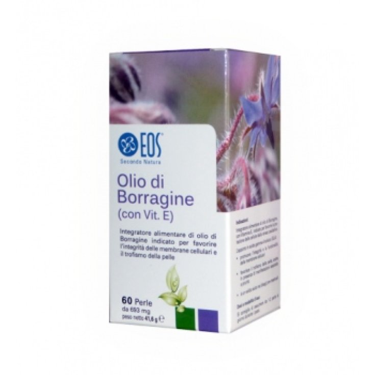 Olio di Borragine EOS 60 Perle da 690 mg - Integratore Alimentare