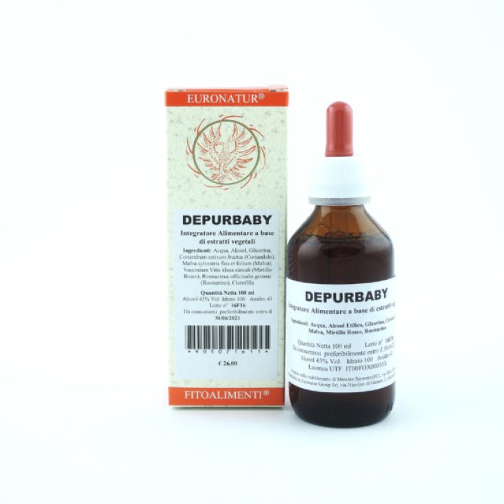 Depurbaby 100 ml - Gocce Drenanti per Vie Urinarie