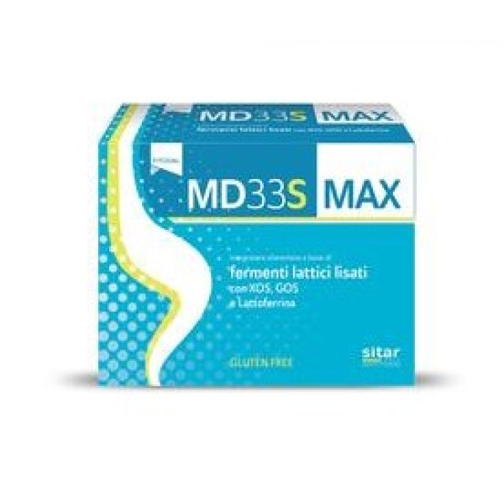 MD33 S Max 21 Bustine - Integratore per Flora Intestinale