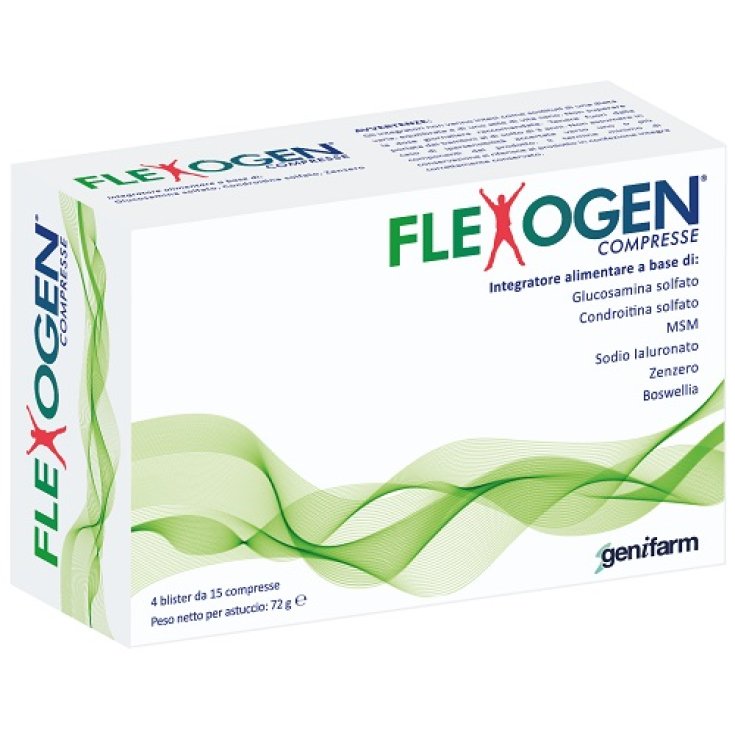Flexogen 60 Compresse - Integratore per Funzionalità Articolare