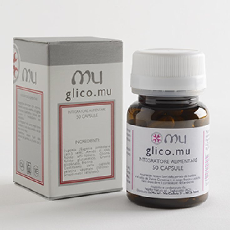 Glico Mu 50 Capsule - Integratore per Iperinsulinemia