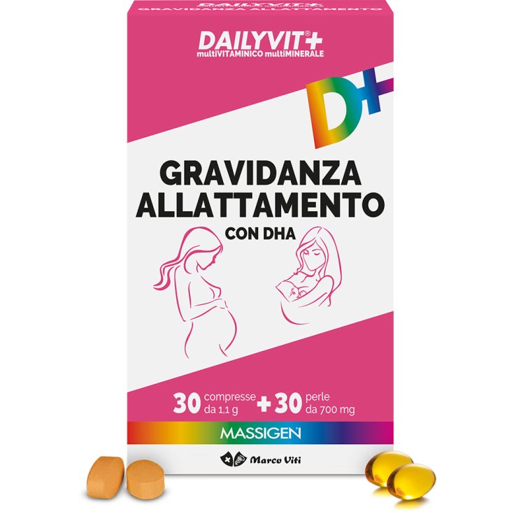 Dailyvit+ Gravidanza Allattamento Massigen 30 Compresse