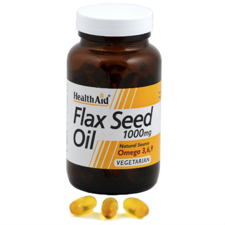 Flax Seed Oil Health Aid 1,000 mg 60 Capsule