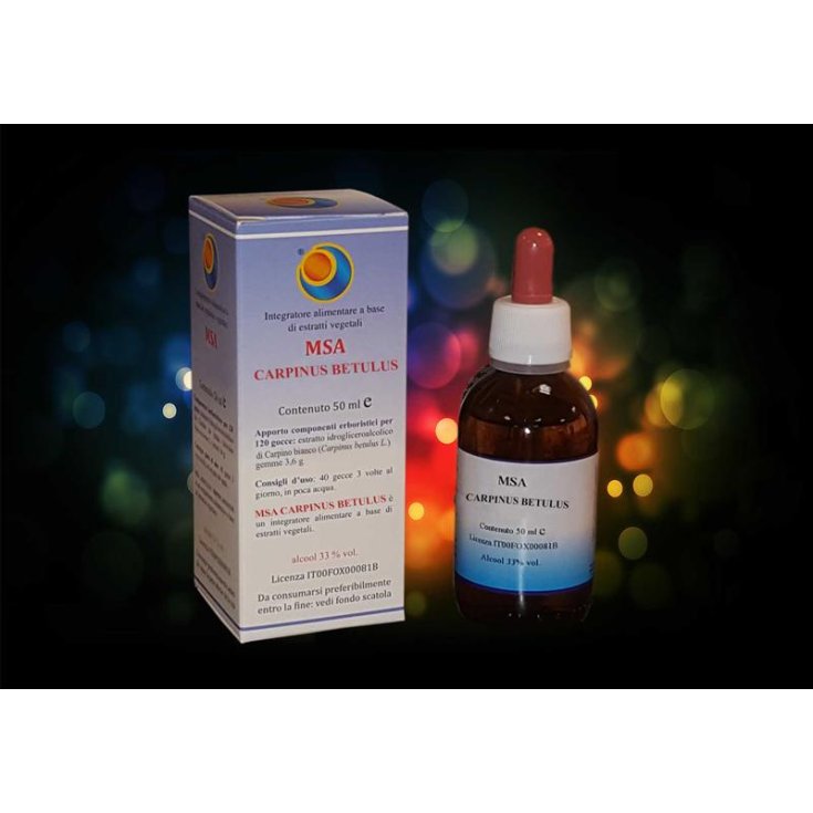 MSA Carpinus Betulus Herboplanet - Soluzione per Intestino da 50 ml