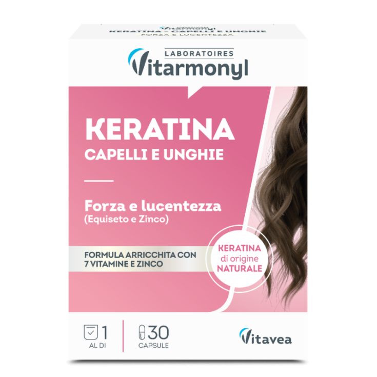 Keratina Capelli e Unghie Vitarmonyl 30 Capsule