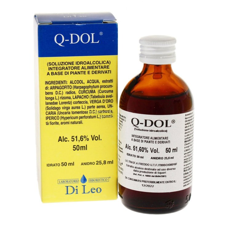 Q-Dol Gocce Laboratorio Erboristico Di Leo - Rimedio Erboristico 50/100 ml