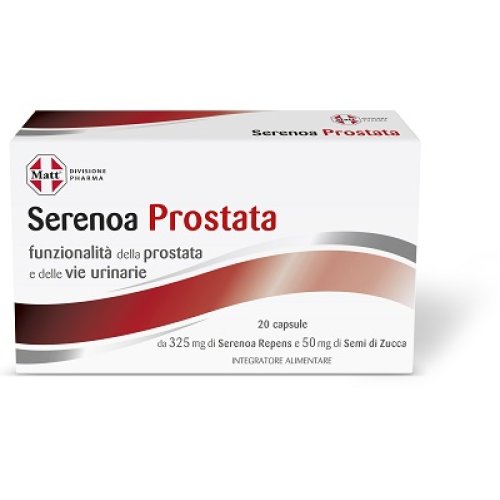 Serenoa Prostata Matt 20 Capsule - Serenoa Repens per la Prostata