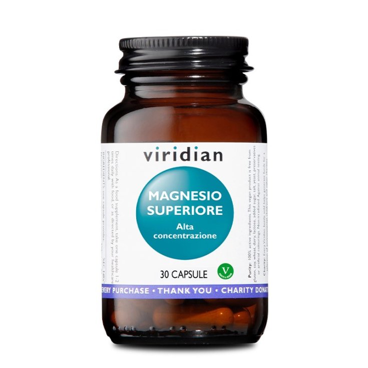 Magnesio Superiore Viridian - Alta Concentrazione 30 Capsule
