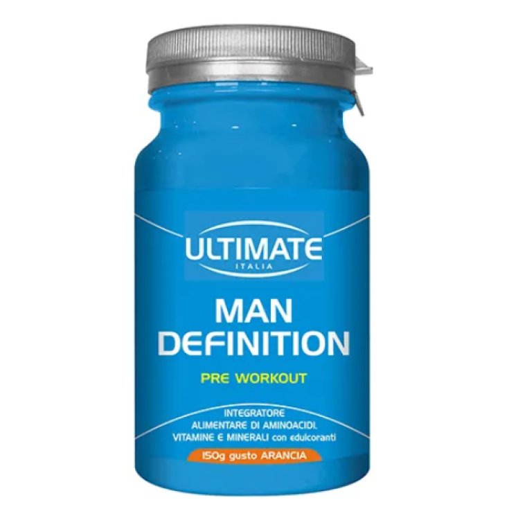 Man Definition Pre Workout Arancia Ultimate 150 Grammi