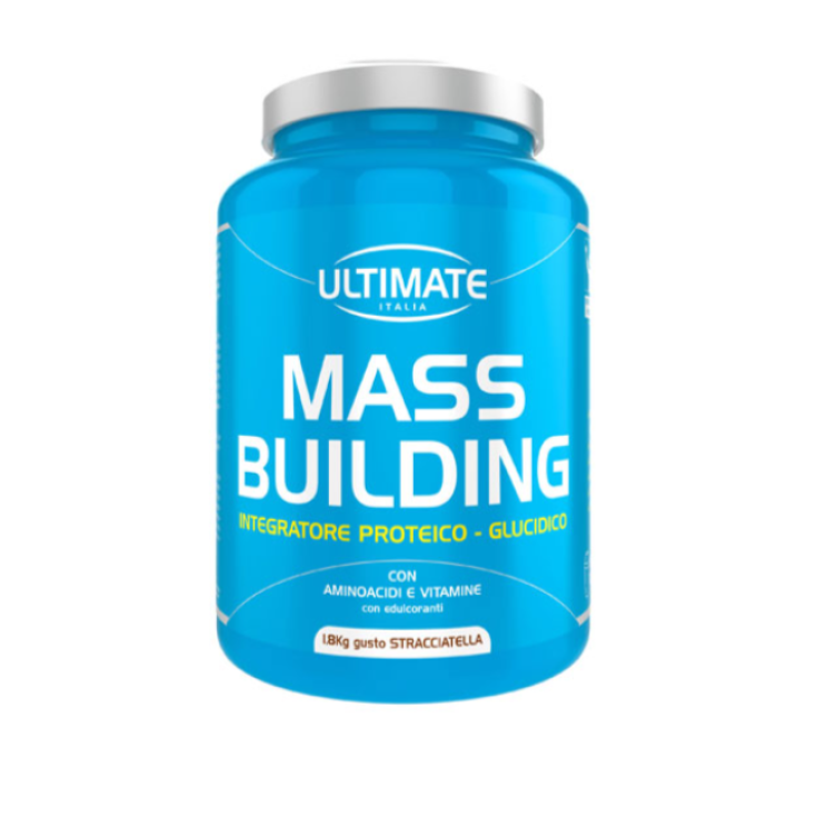 Mass Building Straccaitella Ultimate - Polvere per Massa Muscolare 1,8 kg