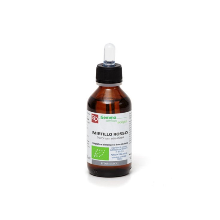 Mirtillo Rosso Fitomedical - Macerato Glicerico Bio 50/100/250 ml