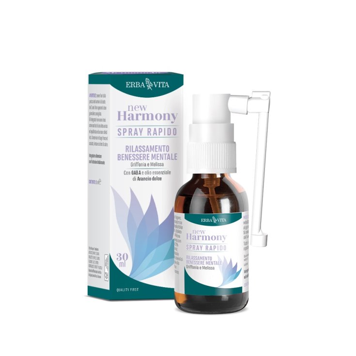 New Harmony Spray per Eccitabilità Neuronale Erba Vita 30 ml