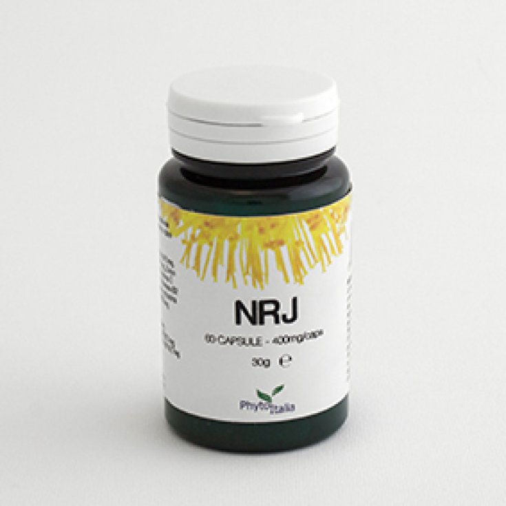 NRJ Phytoitalia 60 Capsule - Vitamine per Concentrazione Debole
