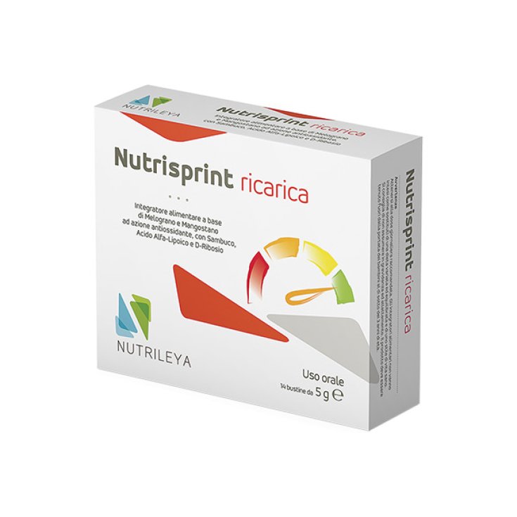 NutriSprint Ricarica 14 Bustine - Integratore Energetico Naturale
