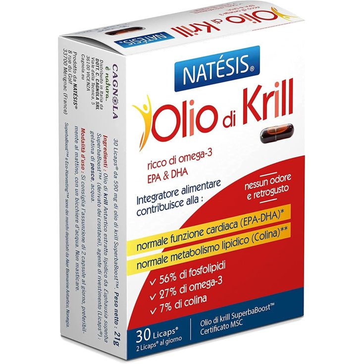 Olio Di Krill Natésis Dott. C. Cagnola 30 Capsule