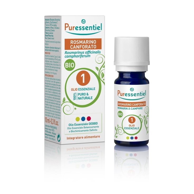 Rosmarino Canforato Puressentiel - Olio Essenziale Bio 10ml