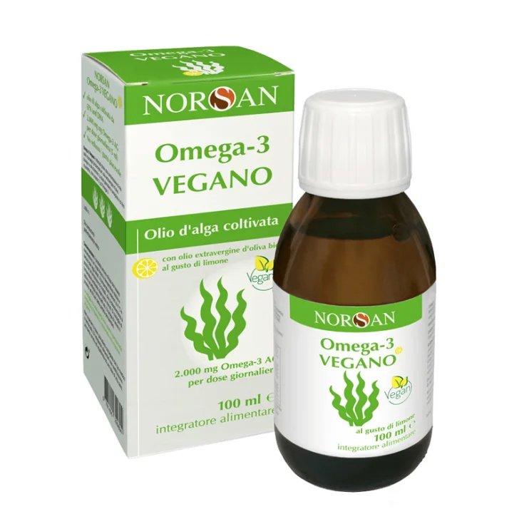 Norsan Omega 3 Vegano Sciroppo di Omega-3 da 100 ml