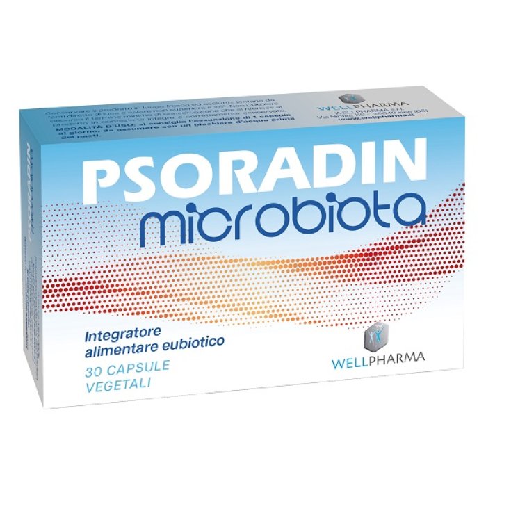 Psoradin Microbiota 30 Capsule - Integratore per Flora Intestinale