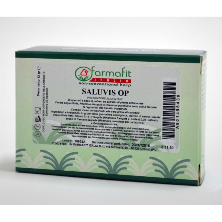 Saluvis OP 30 Compresse - Integratore per Transito Intestinale