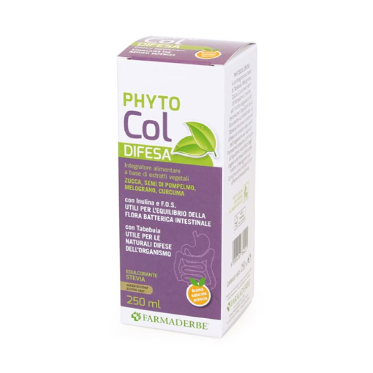 Phyto Col Difesa Farmaderbe 250 ml - Sciroppo per Apparto Gastro-Intestinale