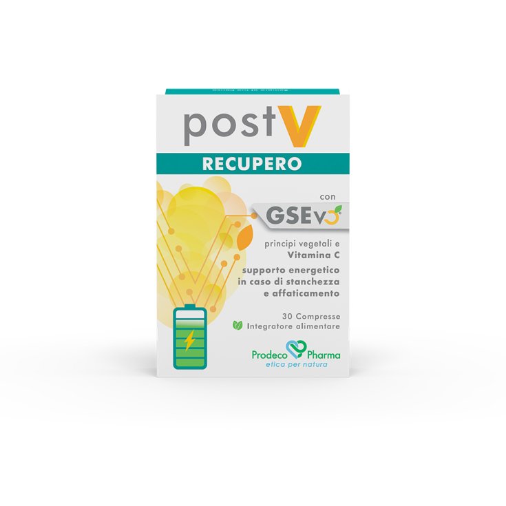 PostV Recupero - Integratore con GSEvo 30 Compresse