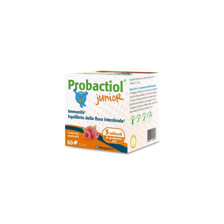 Probactiol Junior Metagenics 30/60 Compresse - Fermenti Lattici per la Flora Intestinale