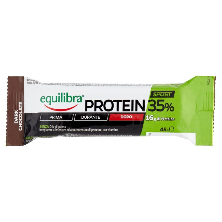 Protein 35% Dark Chocolate Equilibra&reg;&nbsp;45g