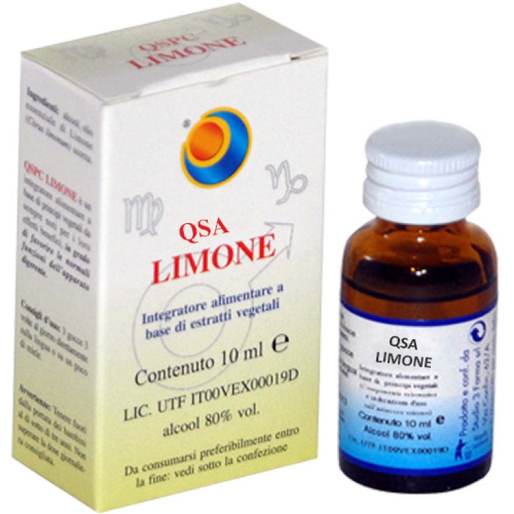 QSA Limone Herboplanet - Gocce Funzionalità Digestiva 10 ml