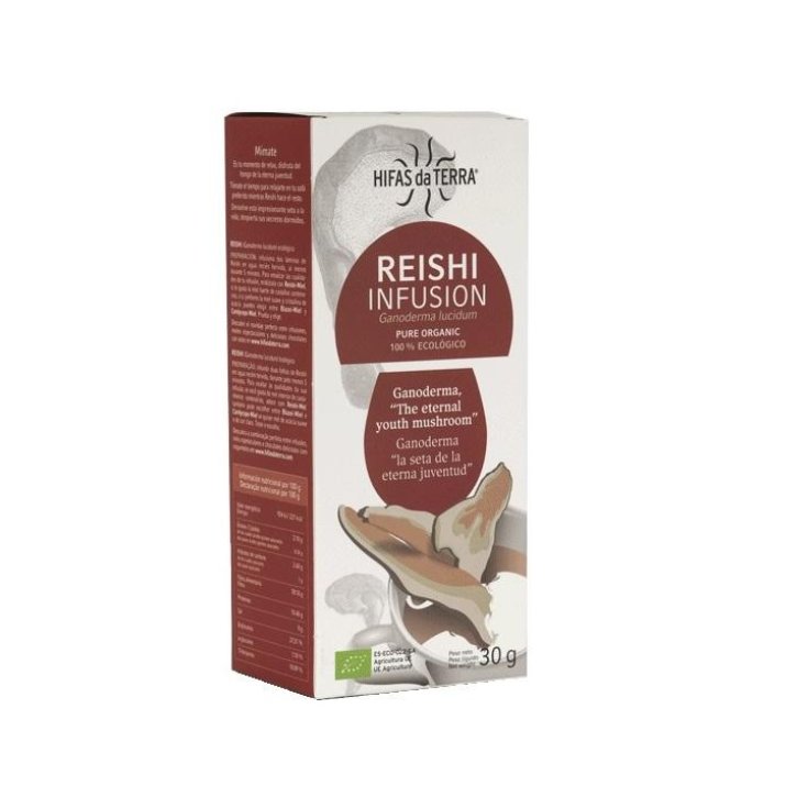Reishi Infusion Hifas Da Terra 30 Grammi