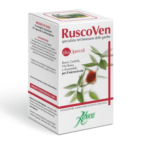 Ruscoven Plus 50 Opercoli - Integratore per il Microcircolo