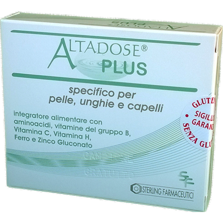 Altadose Plus 30 Capsule - Integratore per Crescita dei Capelli