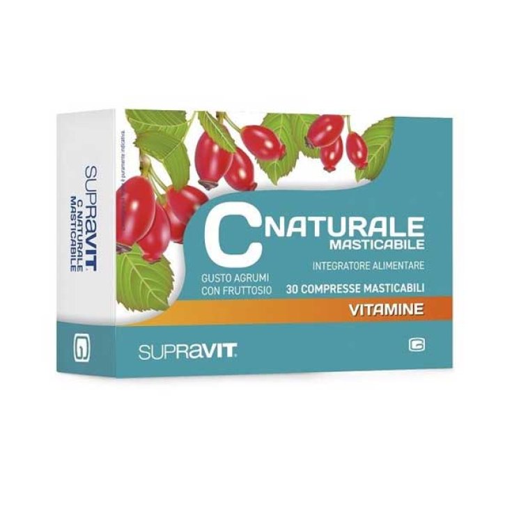 Supravit C Naturale 30 Compresse - Vitamina C per Sistema Immunitario
