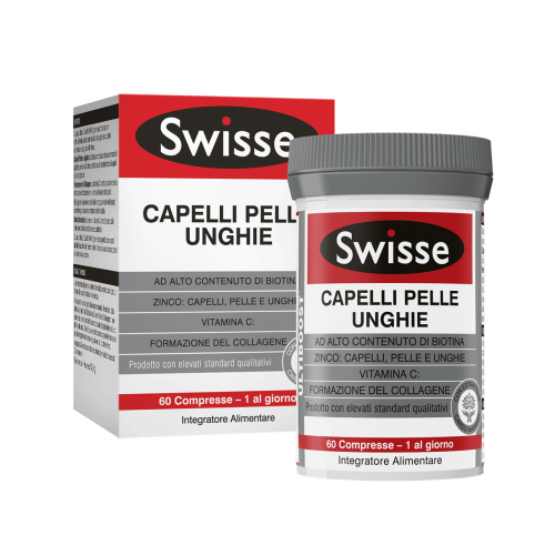 Swisse Capelli Pelle Unghie 60 Compresse - Integratore Alimentare