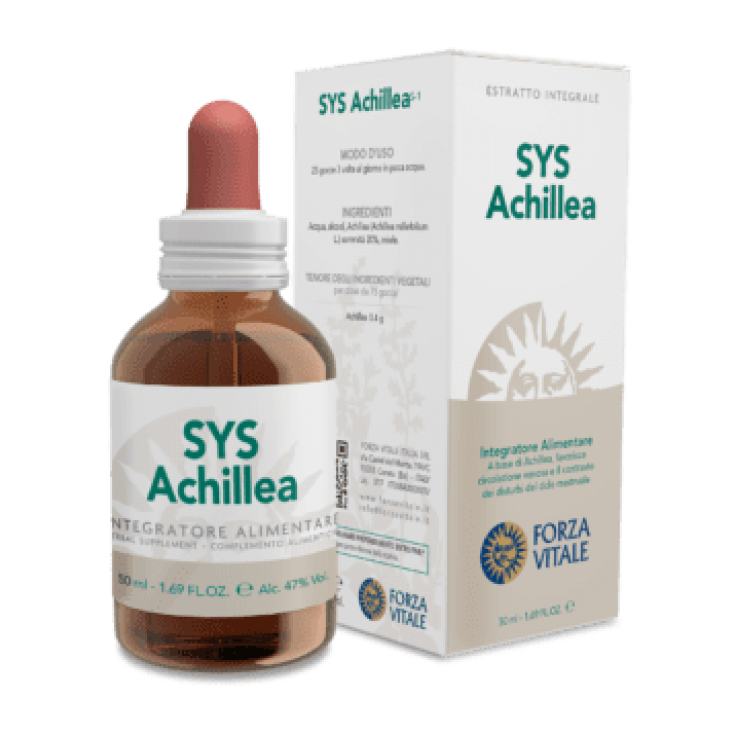 SYS Achillea Forza Vitale 50 ml - Gocce per il Ciclo Mestruale