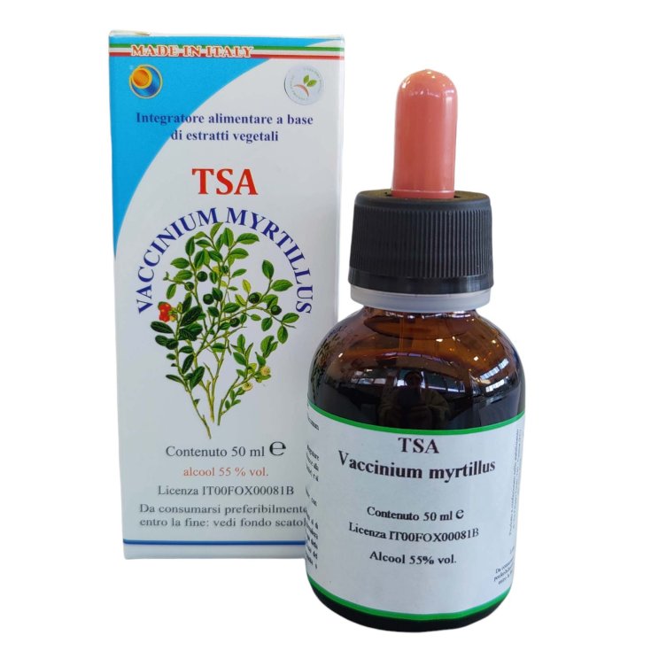TSA Vaccinium Myrtillus Herboplanet per Pesantezza delle Gambe 50 ml