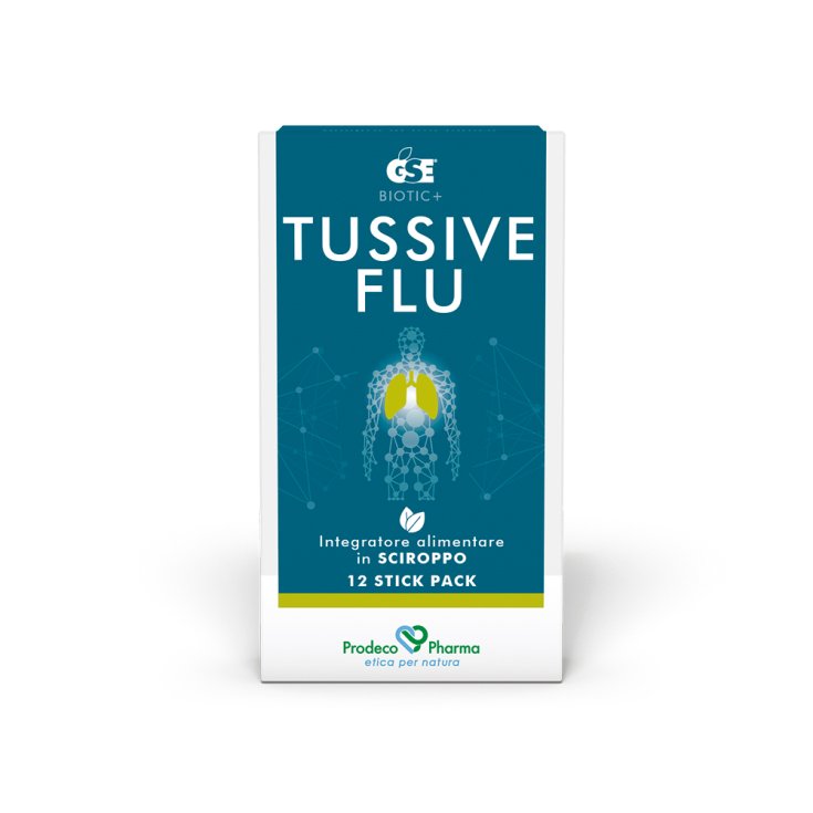 TUSSIVE FLU GSE BIOTIC+ 12 Stick Pack