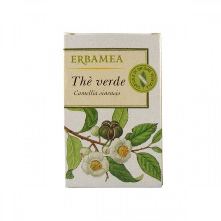 Thè Verde Erbamea 50 Capsule - Integratore di Thè Verde