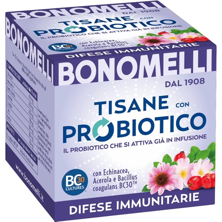 Tisane Probiotico Difese Immunitarie Bonomelli 10 Bustine