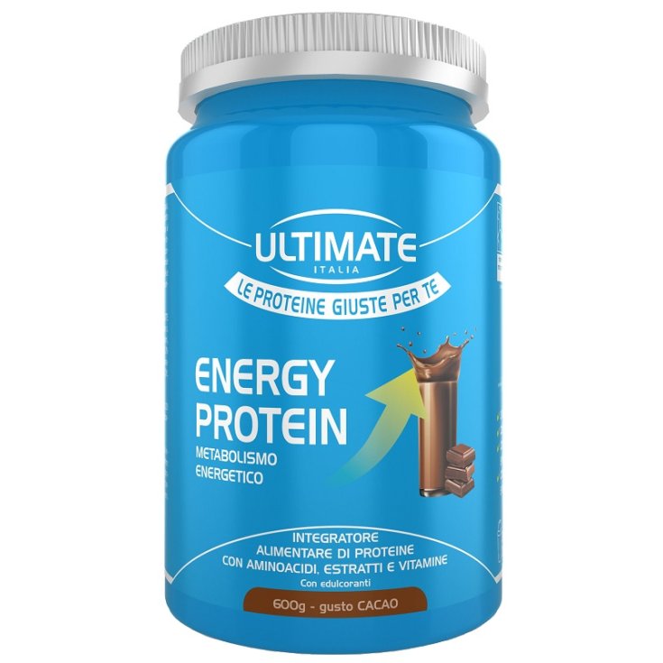 Energy Protein Cacao Ultimate Italia 600 Grammi