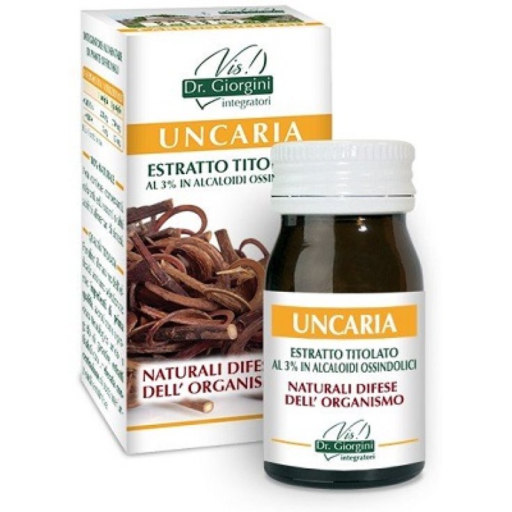 Uncaria Estratto Titolato Dr. Giorgini - 60 Pastiglie Senza Glutine