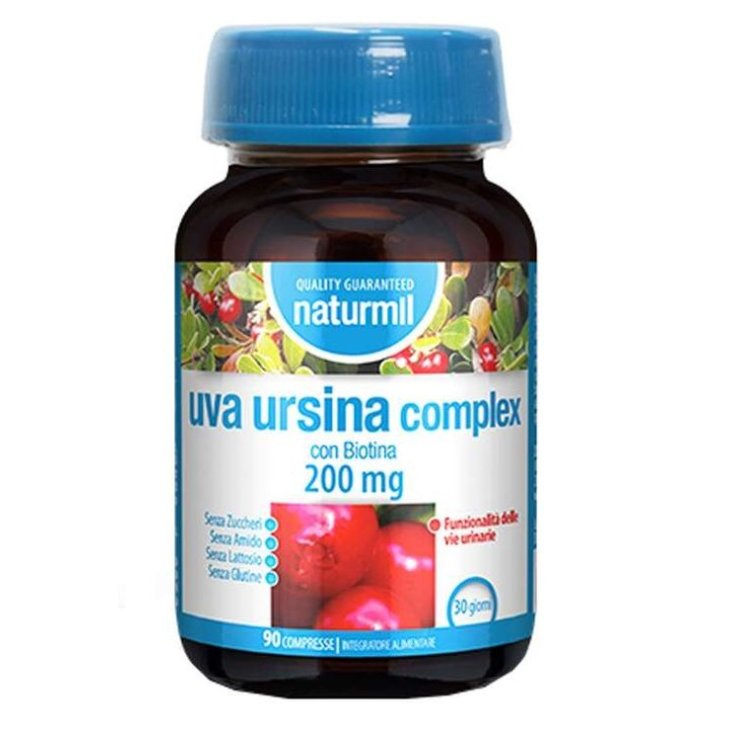 Uva Ursina Complex Naturmil 90 Compresse - Uva Ursina per Vie Urinarie