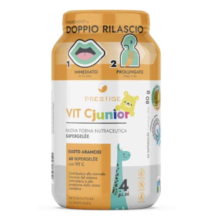 VIT C Junior Linea Blu 60 Supergelèe - Vitamina C per Bambini