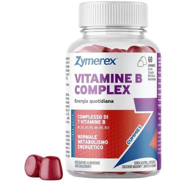 Vitamine B Complex Zymerex 60 Gummies - Integratore Alimentare