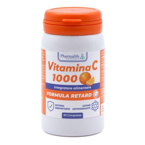 Vitamina C 1000 Pharmalife 60/90 Compresse - Vitamina C con Formula Retard